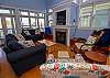 Main level living room with gas fire place Main level living room with gas fire place