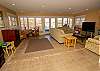 Ground level living area Ground level living area