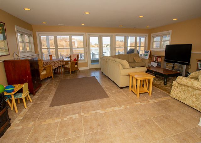 Ground level living area Ground level living area