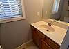 Main level hall powder room Main level hall powder room
