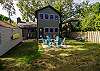 Serendipity backyard with fire pit Serendipity backyard with fire pit