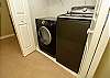 Second level washer and dryer on landing 
