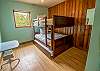 Basement bedroom #3 - full bunk with trundle bed 