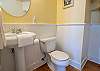 Guest house main level powder room Guest house main level powder room