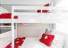 Basement | Bedroom 7 |One Twin over Twin Bunk Beds Basement | Bedroom 7 |One Twin over Twin Bunk Beds
