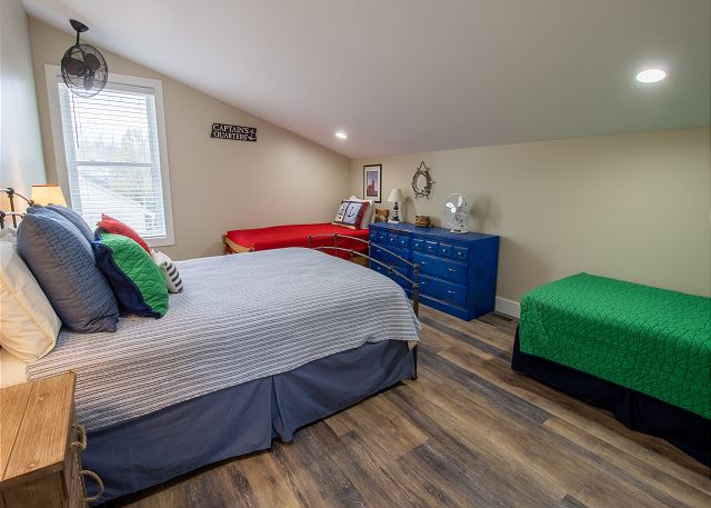 Second Level | Bedroom 4 | Two Twins and One Queen Second Level | Bedroom 4 | Two Twins and One Queen
