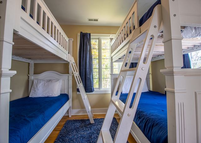 Second Level | Bedroom 5 | Twin over Twin Bunk Beds