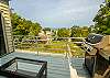 Main level deck with gas grill Main level deck with gas grill