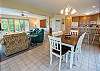 Main level living room, dining room and kitchen Main level living room, dining room and kitchen