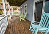 Ground floor back deck Ground floor back deck