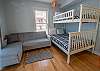 Ground floor bedroom #2 - bunk bed, twin over full with attached Ground floor bedroom #2 - bunk bed, twin over full with attached