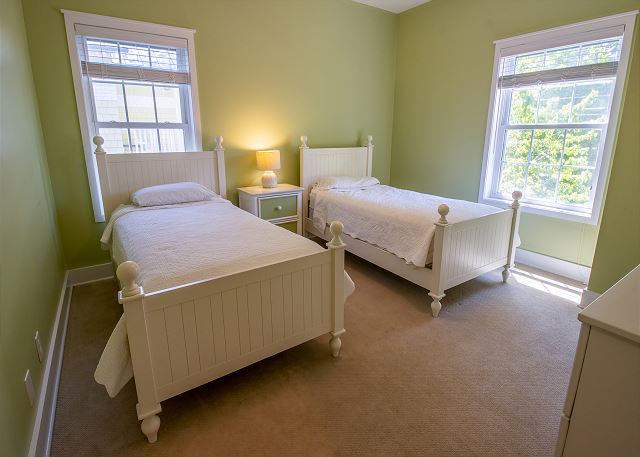 Second Level | Bedroom 5 | Two Twin Beds