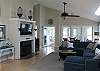 Large open floorplan Large open floorplan