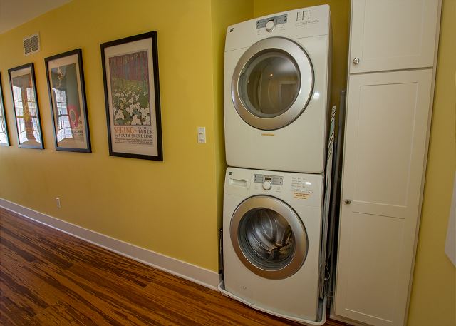 Second floor hallway laundry Second floor hallway laundry