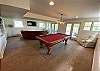 Basement | Family Room with Pool Table
