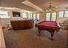 Basement | Family Room with Pool Table