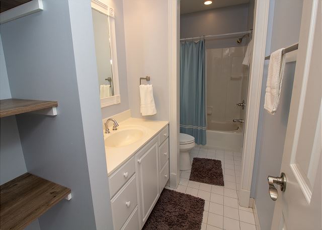 Main Level | Bathroom 1 | Attached to Bedroom 1 | With Hallway A