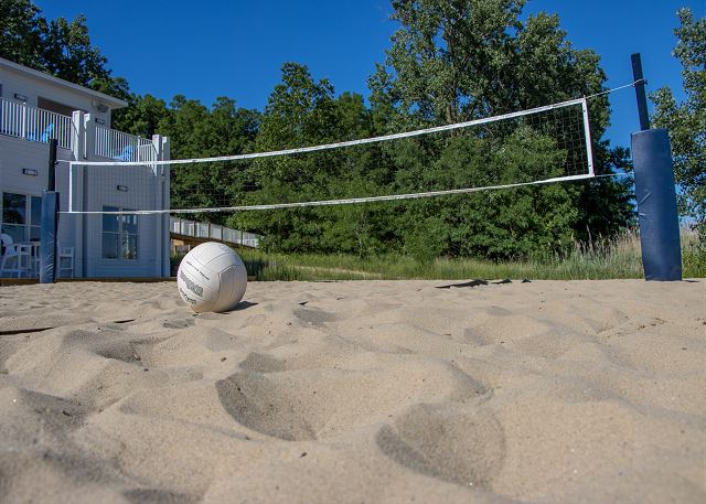 Beach Volleyball at the Clubhouse