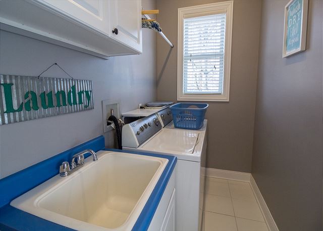 Main level laundry room Main level laundry room