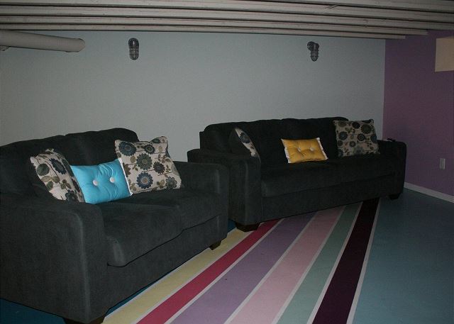 Basement TV Area Basement TV Area