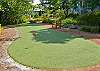 Small putting green Small putting green