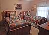Lower Level Twin Bedroom with TV/DVD