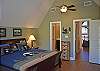 Upper Level Master Bedroom Suite includes Loft Sitting Area, Office with Queen Sleeper Sofa and Master Bath