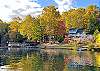 Early November in Lake Lure is typically peak Fall color