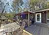Covered Deck Seating, outdoor Dining Area