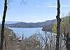 Buffalo Shoals Lookout is in a wooded 2+ acre setting.  Wonderful views of Lake and Mountains from most rooms in the house!