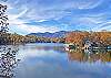 Fall in Lake Lure is Beautiful.  Fall color lasts well into November! 