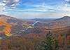 View of Lake Lure area from the top of Chimney Rock State Park.  Just 20 minutes drive from Starry Ridge.