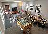 Table for Games, Puzzles, Cards, Foosball TV viewing