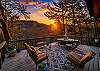 Breathtaking sunset ends the best day ever.