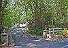 Entrance to Tranquility Chalet from Buffalo Creek Road.  Ample parking for 3 to 4 vehicles