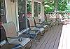 Upper Level Deck is accessed from Family Rm/Dining Areas and Kitchen/Screen Porch