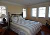 Upper Level Master Bedroom: Queen Bed and Private Bath, Views of Lake Lure