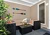 outside lounge area