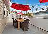 patio dining area