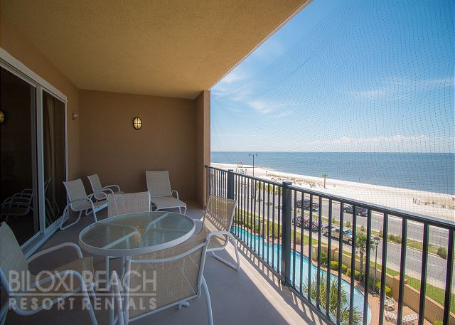 Balcony with Beautiful View of the Gulf