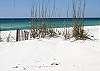 Navarre Beach is surrounded by protected sand dunes and sea oats for beautiful all natural views.