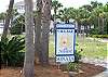 The entrance to the private community