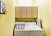 Full sized laundry room so you won't have to worry about doing laundry upon returning home from your beach vacation!