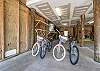 4 bicycles are available for your use with this vacation rental.