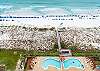 View of the Gulf front pool and beach beyond