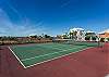 Community tennis court