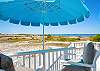 The back deck, privacy with a beautiful Santa Rosa Sound view