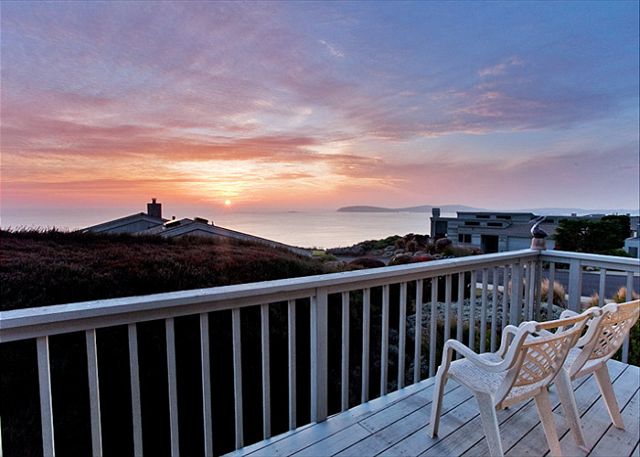 Marys Place, Deck with great view!