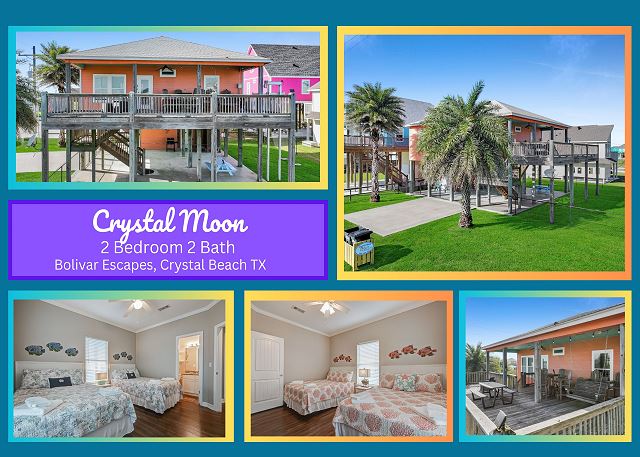 Crystal Moon - 2 bedroom 2 bath home that sleeps 8