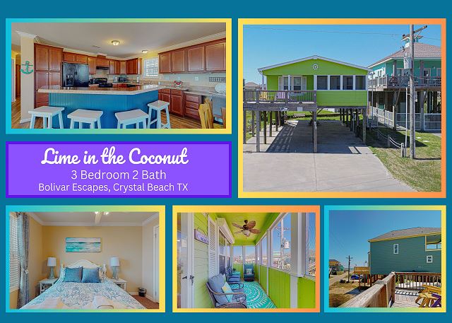 Lime in the Coconut - Beach views-a 3 bedroom 2 bath home that sleeps 11.